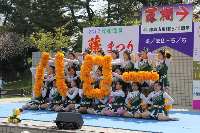 画像　清林館高等学校チアリーディング部