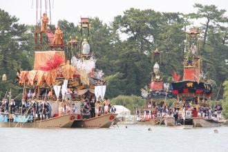 画像　尾張津島天王祭朝祭