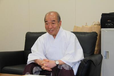 津島神社　宮司　堀田正裕さん