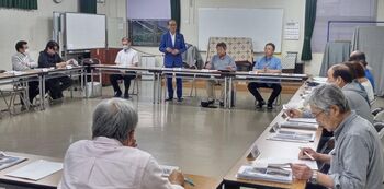 蛭間校区自主防災会会長会議