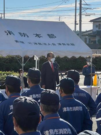 第21回津島市消防団消防技術発表会