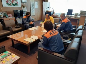 市長と若手職員との意見交換会