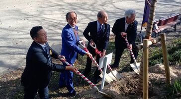 津島ライオンズクラブ桜記念植樹