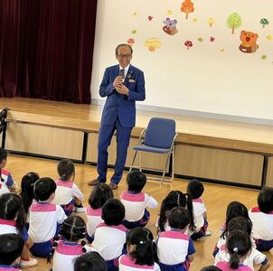 昭和幼稚園交通安全教室